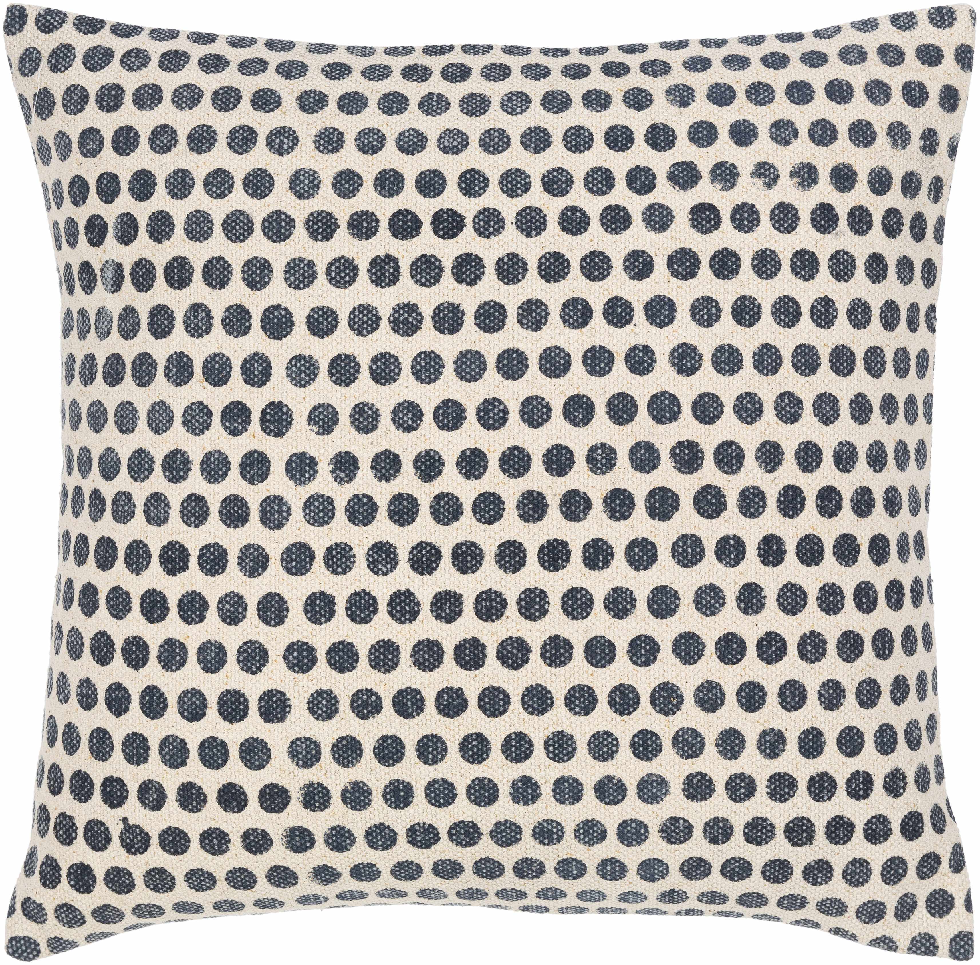 Heilbron Monochrome Dotted Throw Pillow-1
