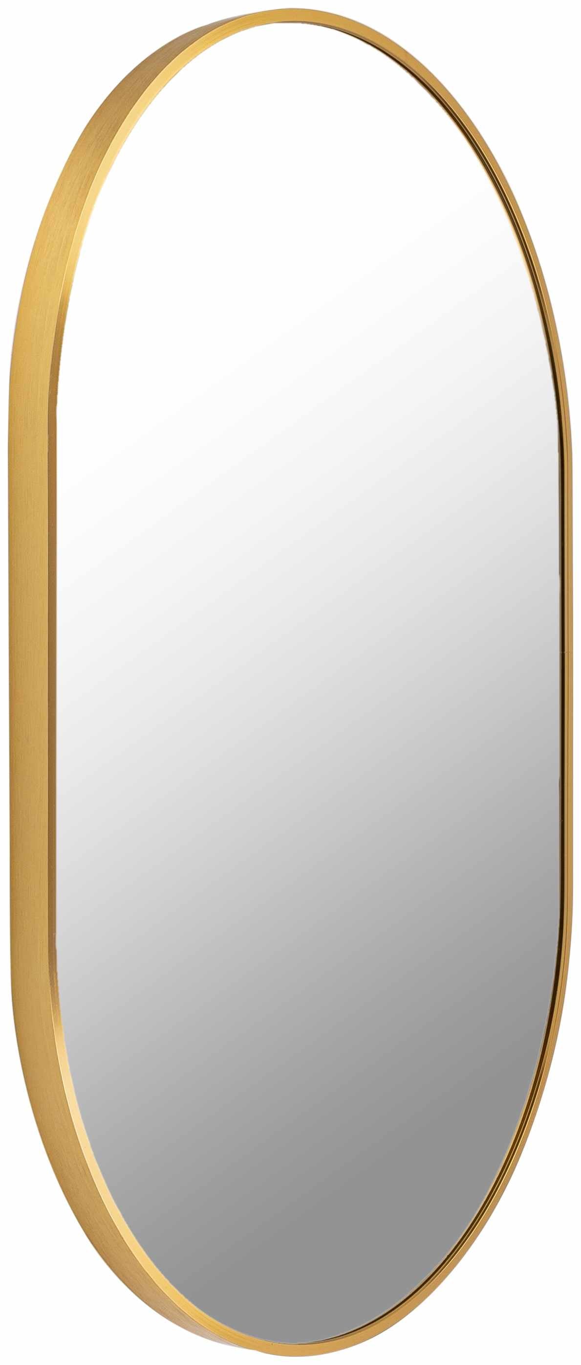 Hagenburg Gold Iron Frame Mirror-0
