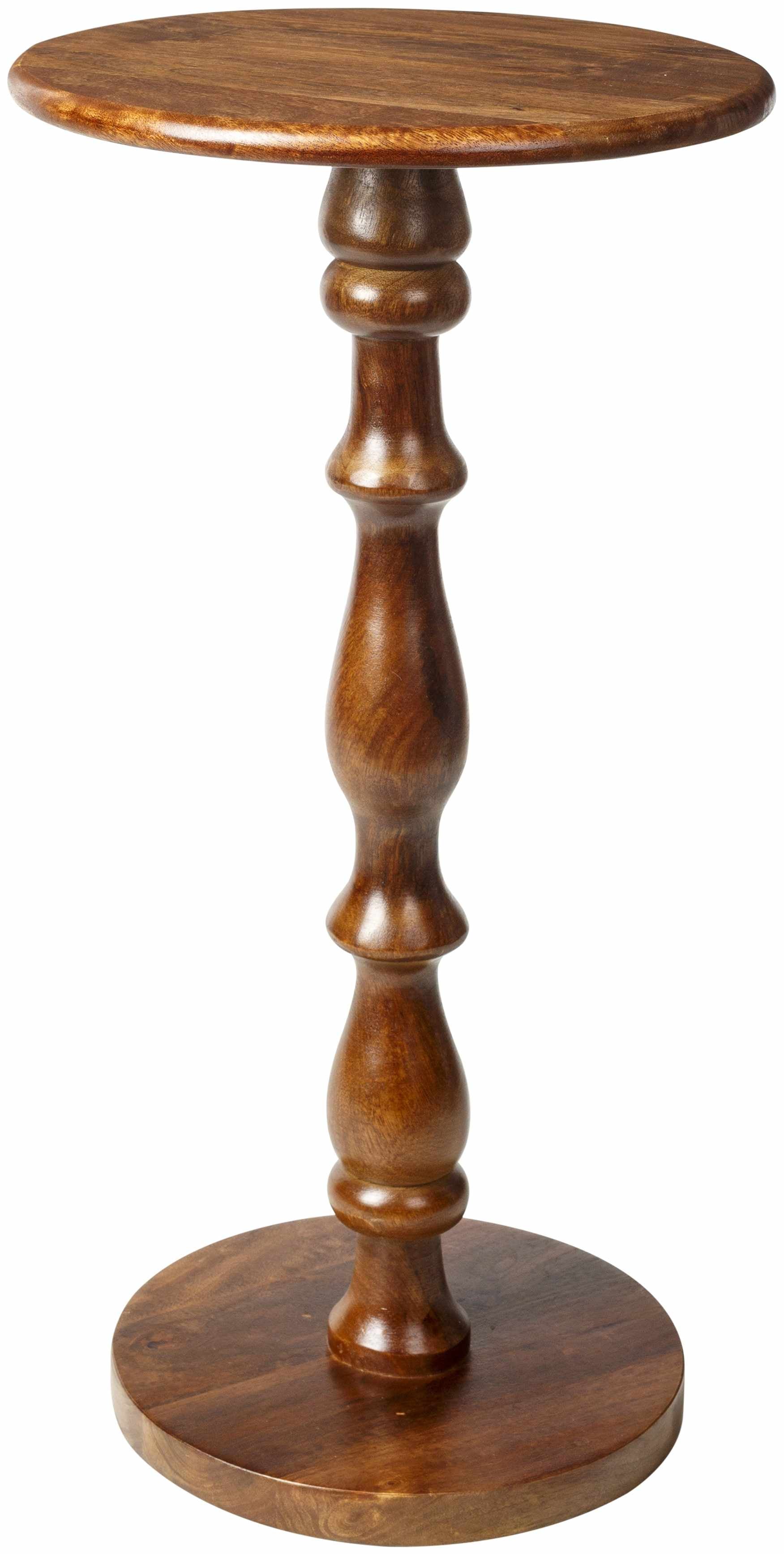 Kolosovka Dark Wood End Table-1