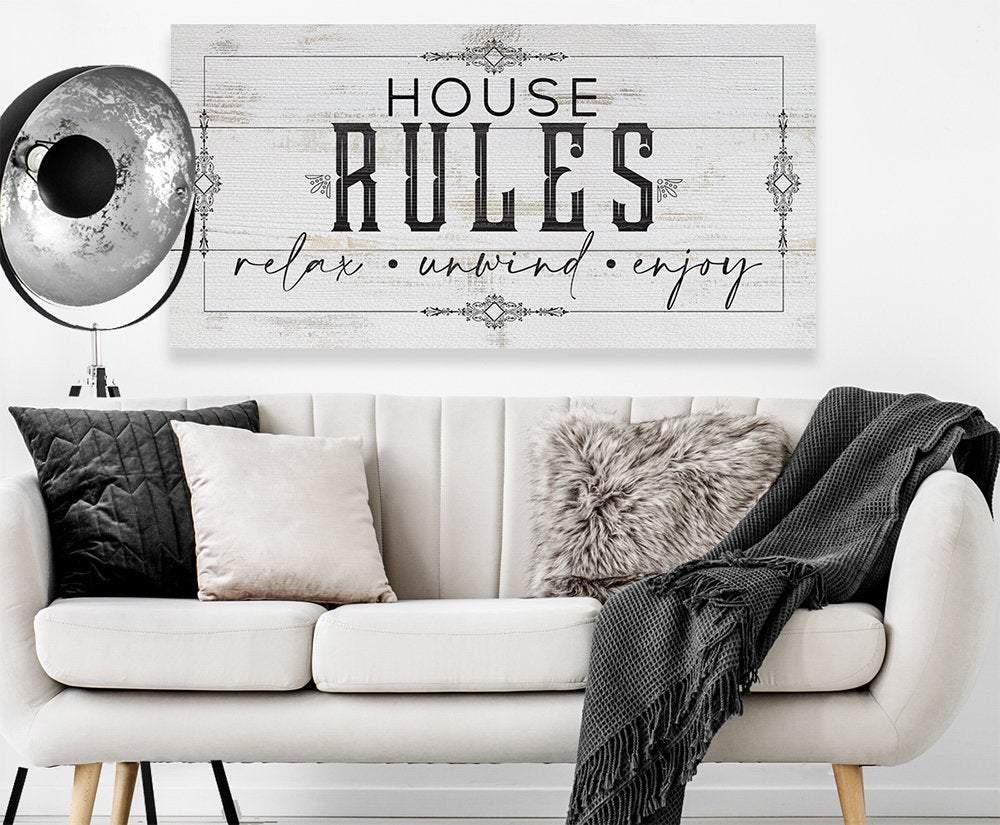 House Rules - Canvas