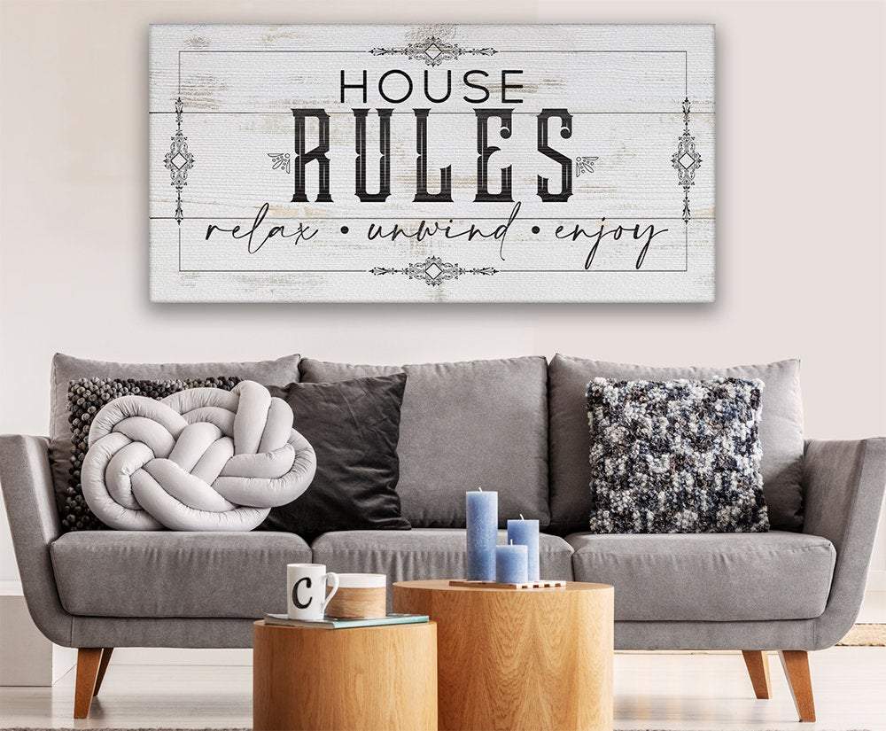 House Rules - Canvas