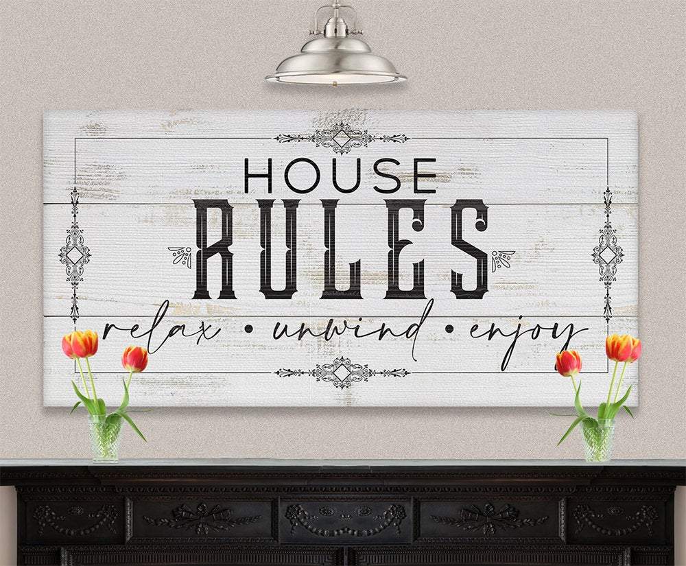 House Rules - Canvas