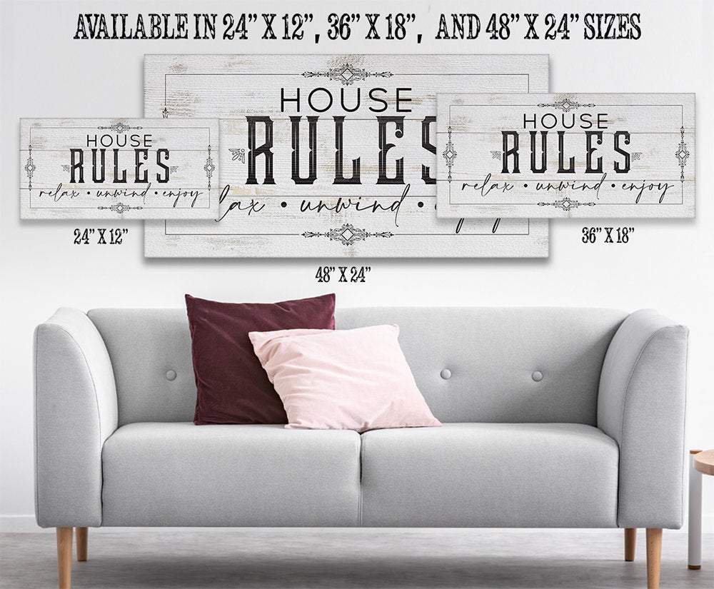 House Rules - Canvas