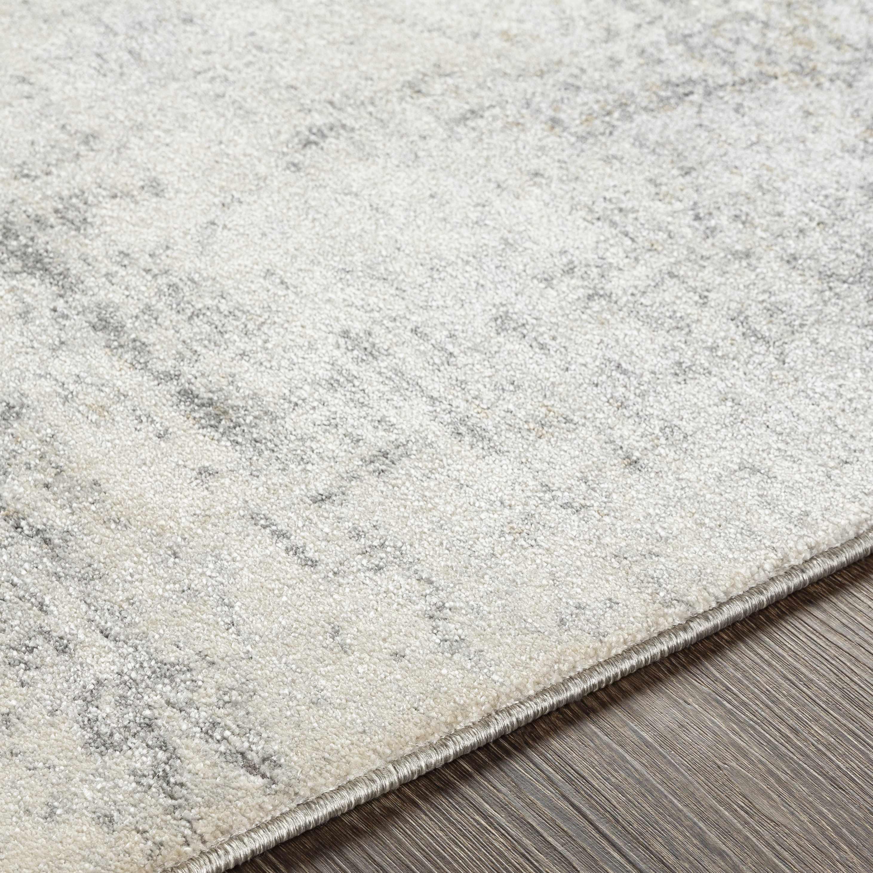 Hulme Gray Marble Luxe Rug - PRHOMZ