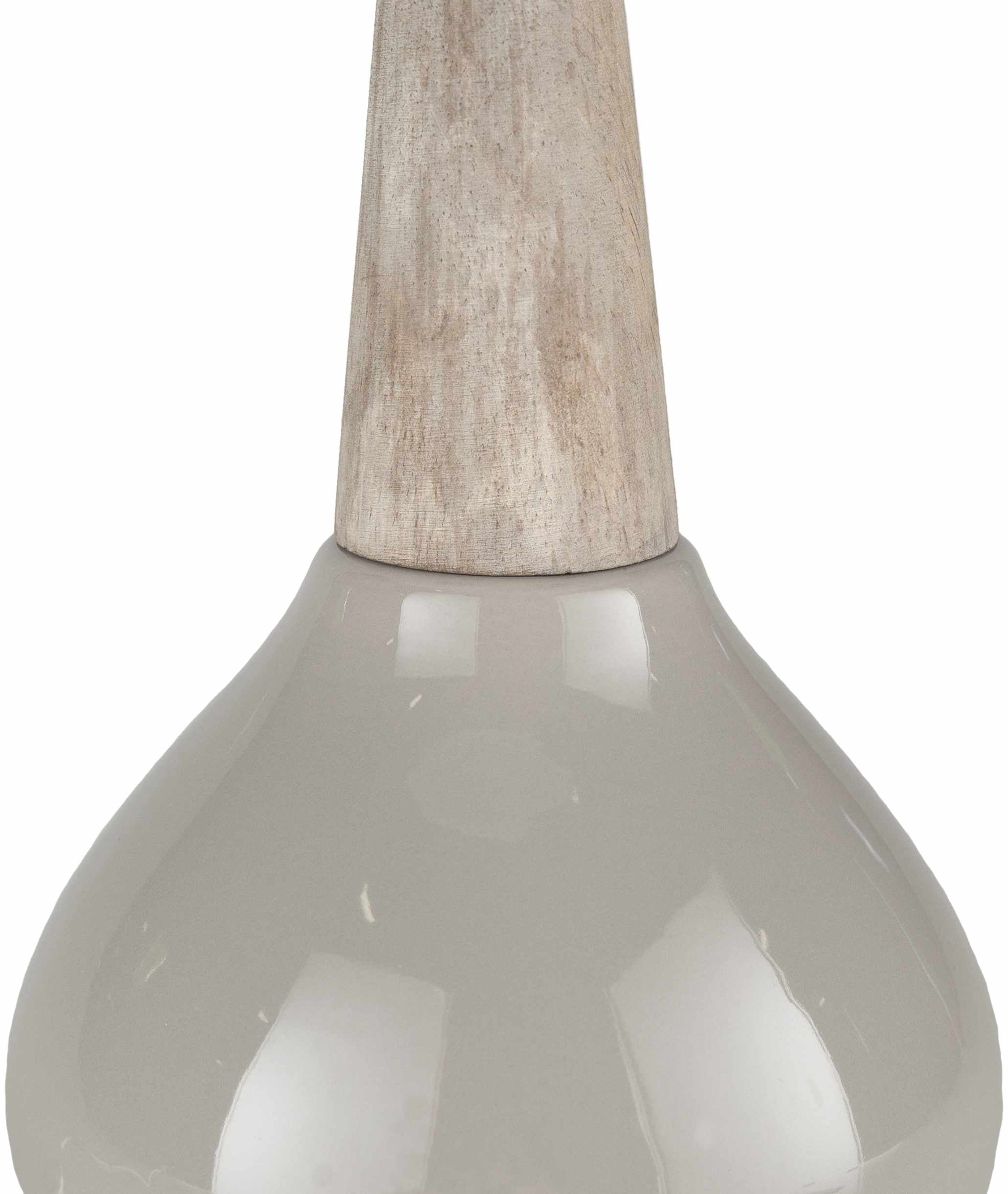 Hydesville Gray Ceramic Table Lamp-2