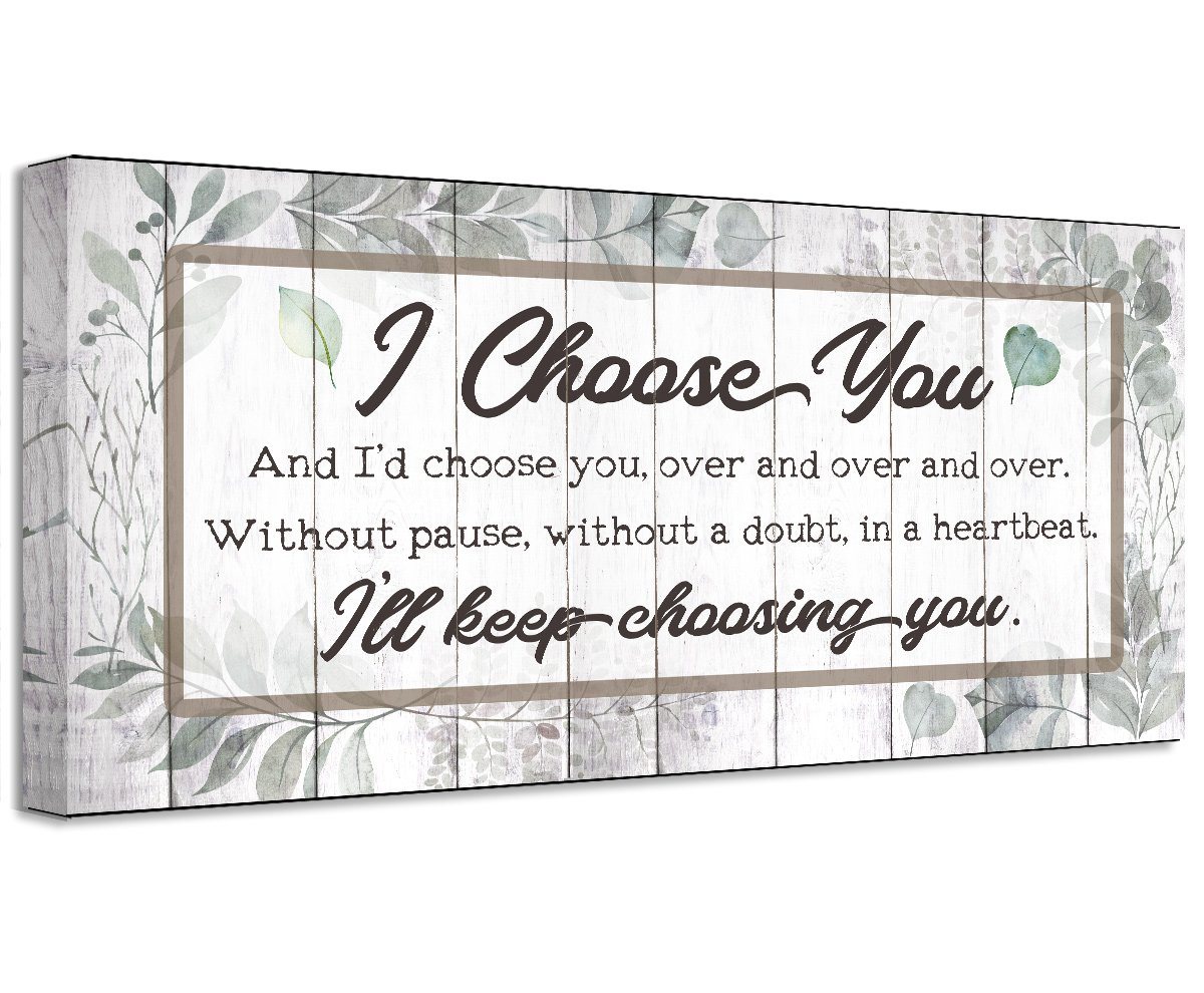 I Choose You - Canvas