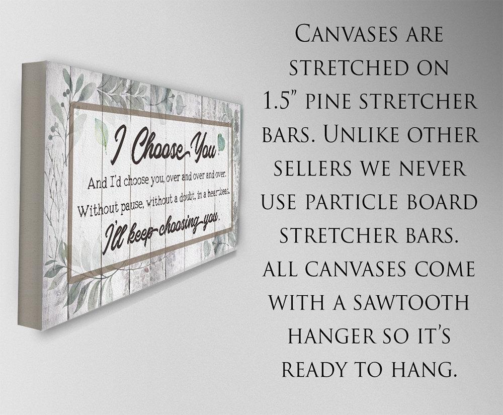 I Choose You - Canvas