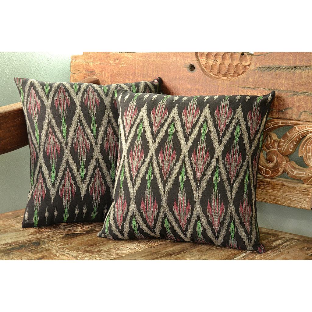 Tribal Ikat Pillow Cover - PRHOMZ