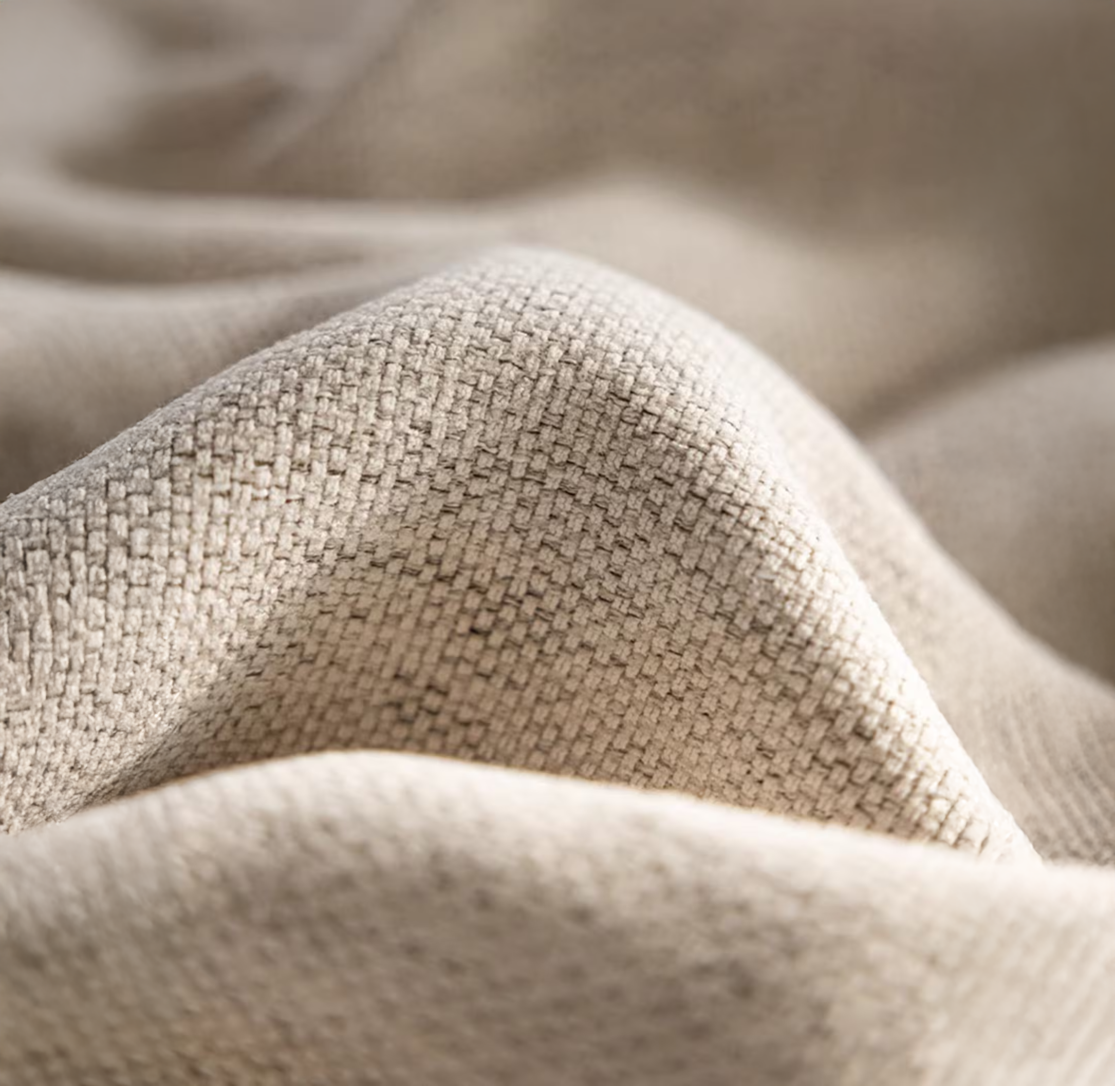 Artisan Weave Thick & Heavy GOTS Organic Cotton Curtains | 14 Colours | Standard/Made to Measure | Blackout/Light Filtering-4