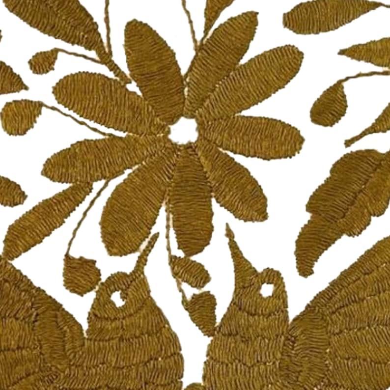 Set of 4 | Mexican Decorative Cushion Covers | Otomi Design Covers | Cotton Linen Fabric | Embroidered | With OR Without Insert - PRHOMZ