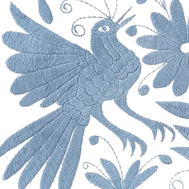 Set of 4 | Mexican Decorative Cushion Covers | Otomi Design Covers | Cotton Linen Fabric | Embroidered | With OR Without Insert - PRHOMZ