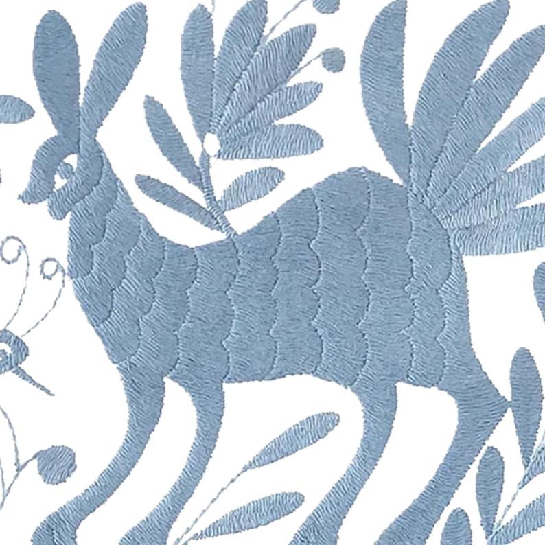 Set of 4 | Mexican Decorative Cushion Covers | Otomi Design Covers | Cotton Linen Fabric | Embroidered | With OR Without Insert - PRHOMZ