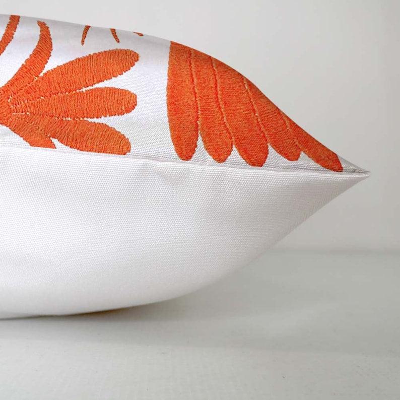 Set of 4 | Mexican Decorative Cushion Covers | Otomi Design Covers | Cotton Linen Fabric | Embroidered | With OR Without Insert - PRHOMZ