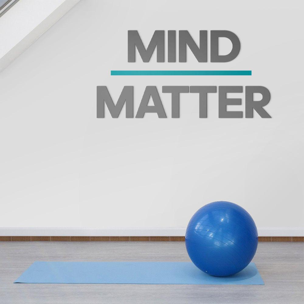 Mind Matter - 3D Gym Decor - PRHOMZ