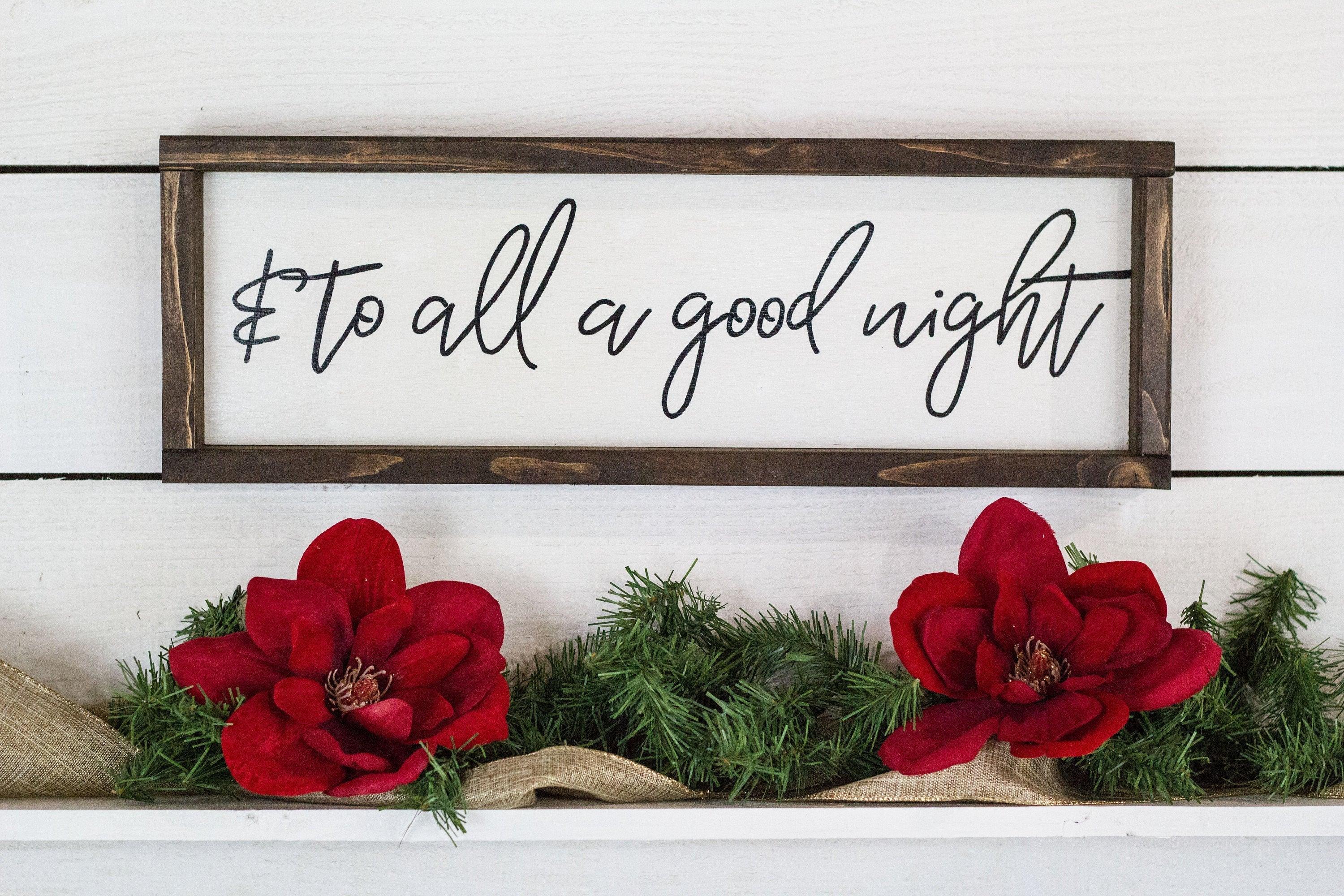 & to all a good night - PRHOMZ