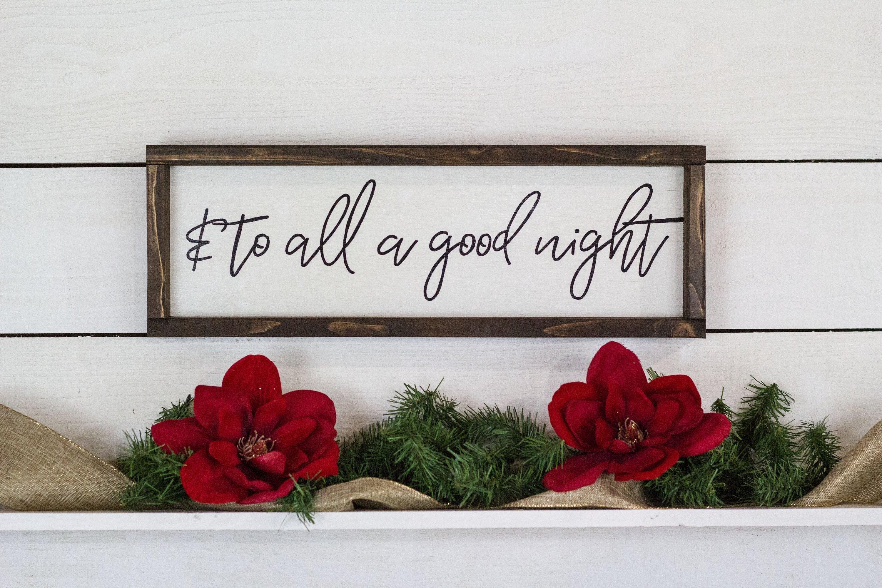 & to all a good night - PRHOMZ