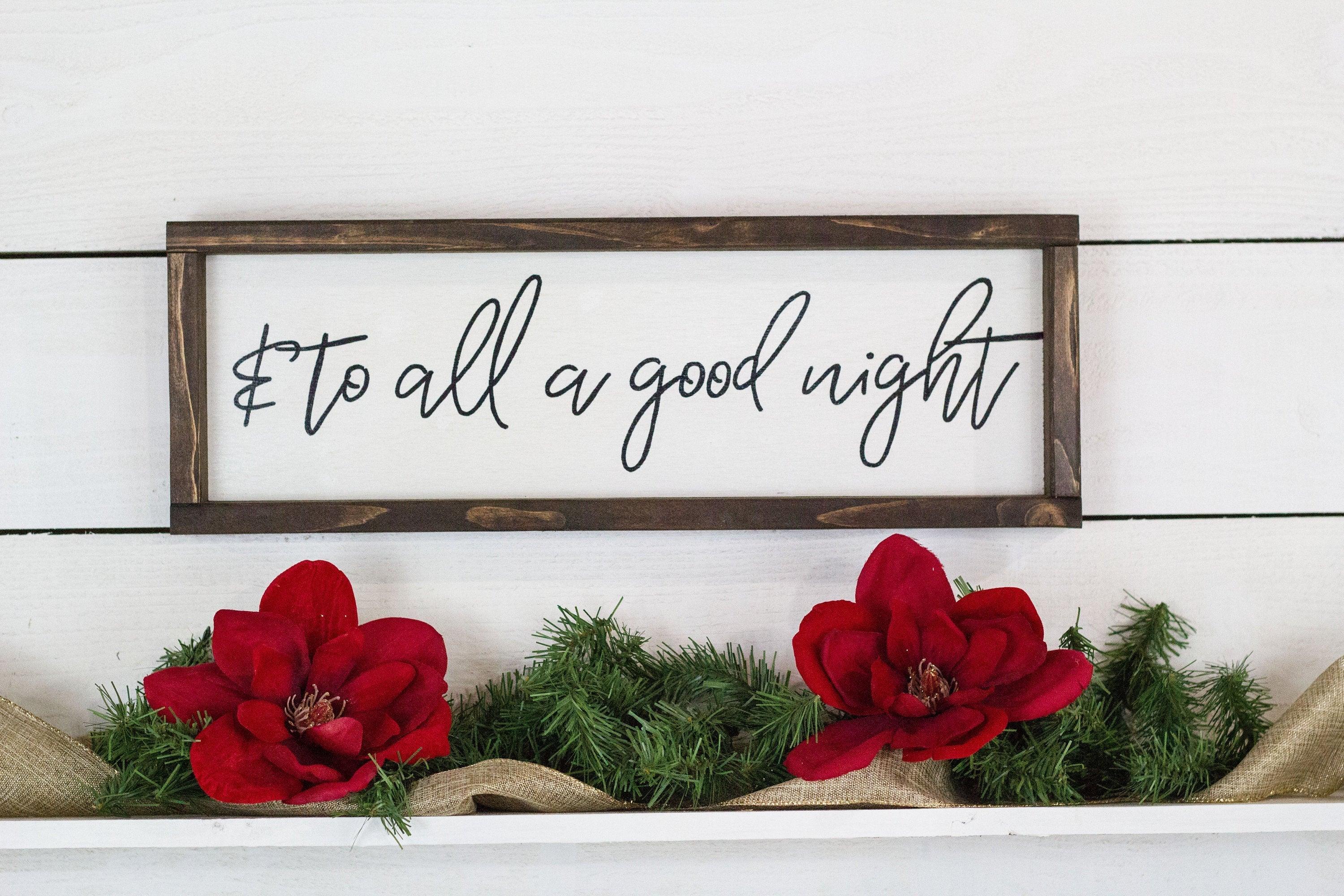 & to all a good night - PRHOMZ