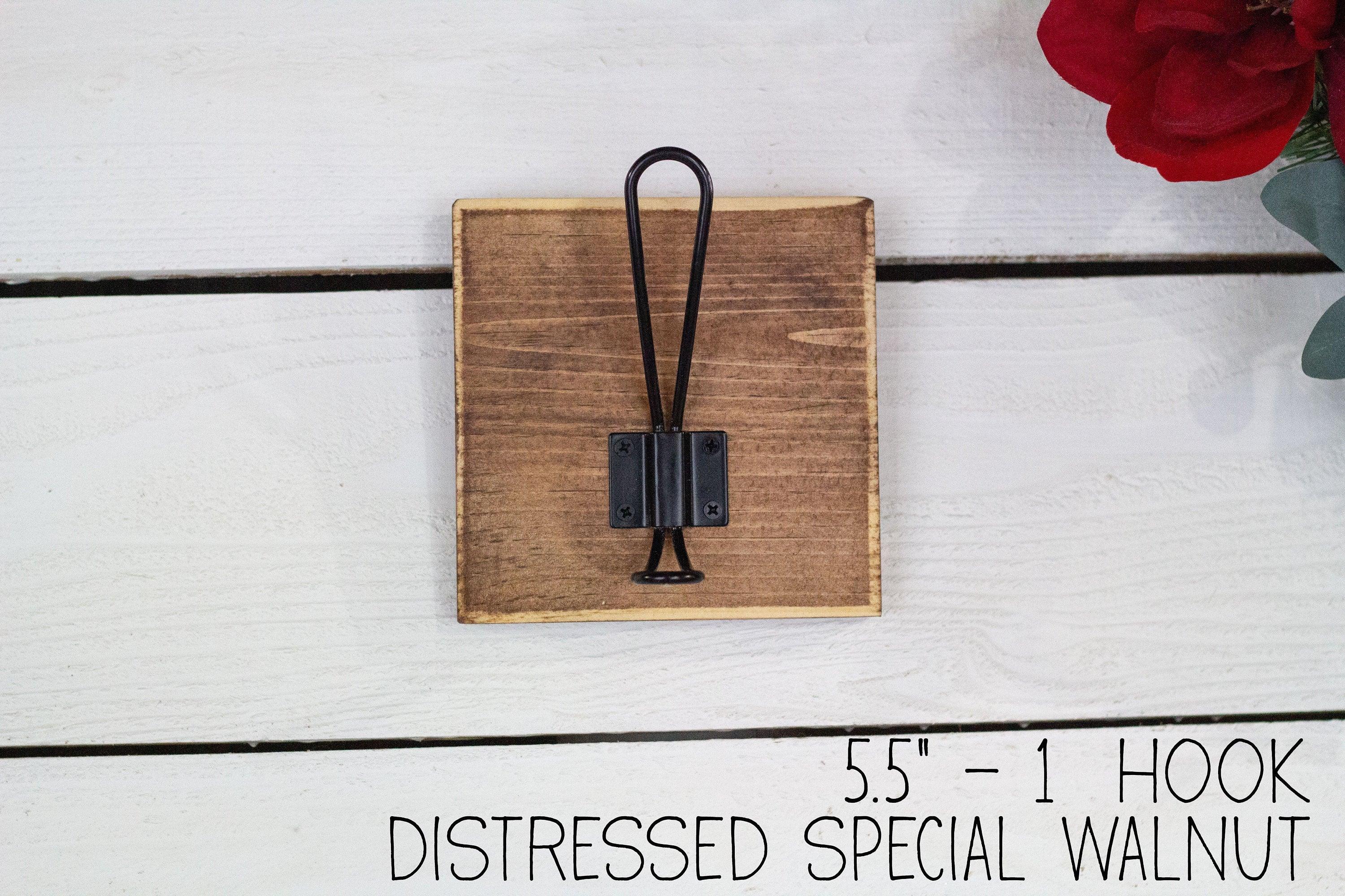 Wall Mount Coat Rack with Farmhouse Hooks - PRHOMZ