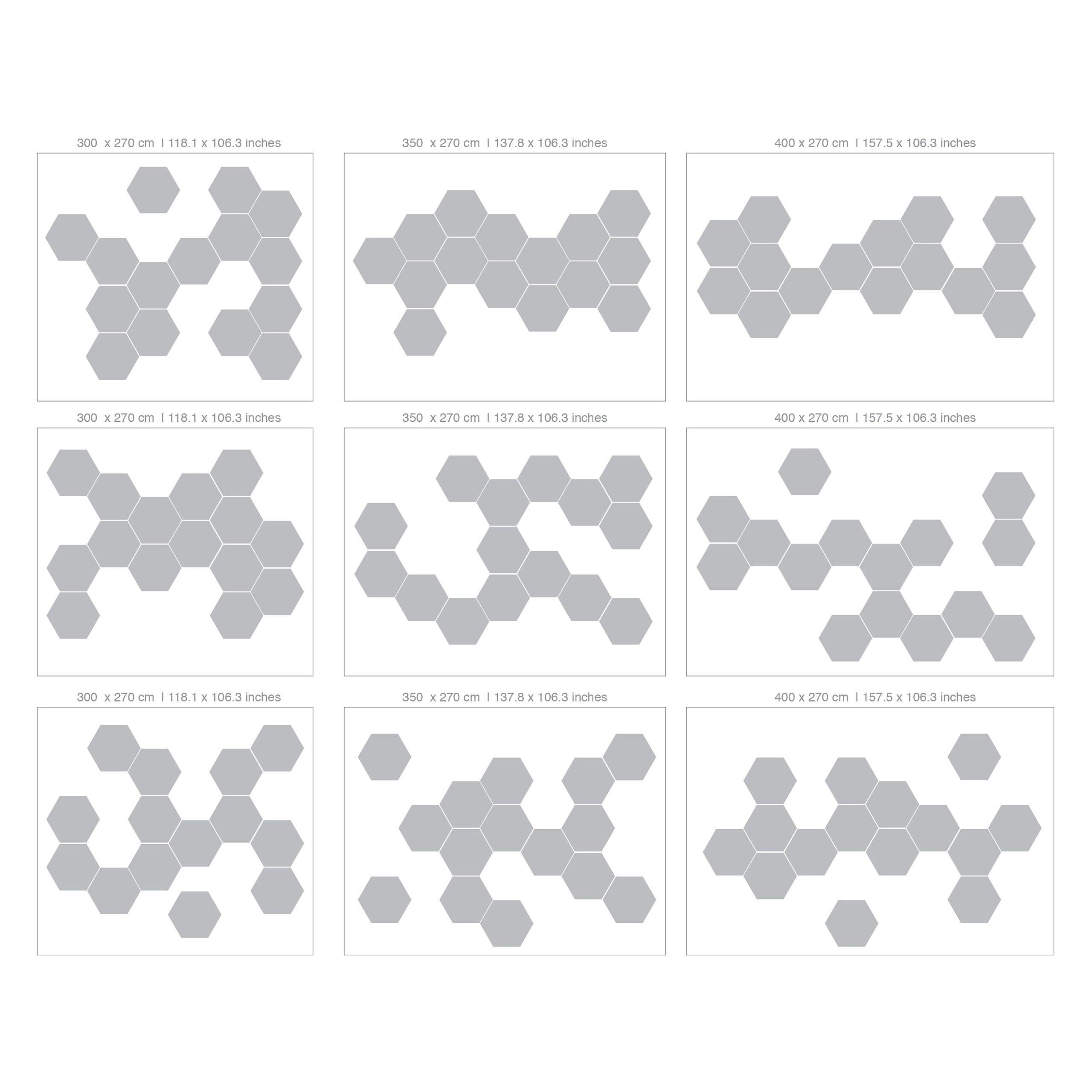 3D Hexagon Wall Decor (Pack 15) - PRHOMZ