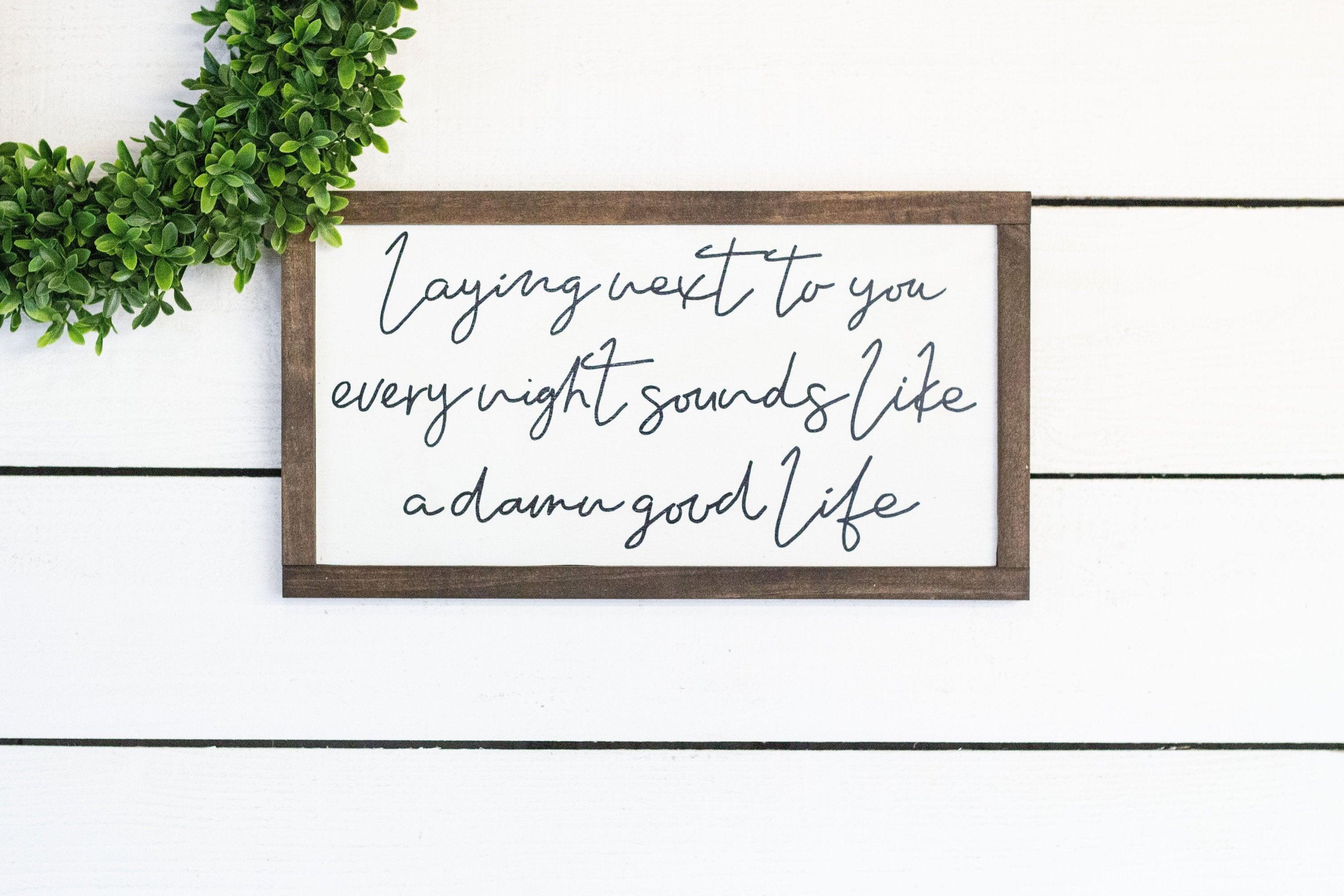 laying next to you every night sounds like a damn good life - PRHOMZ