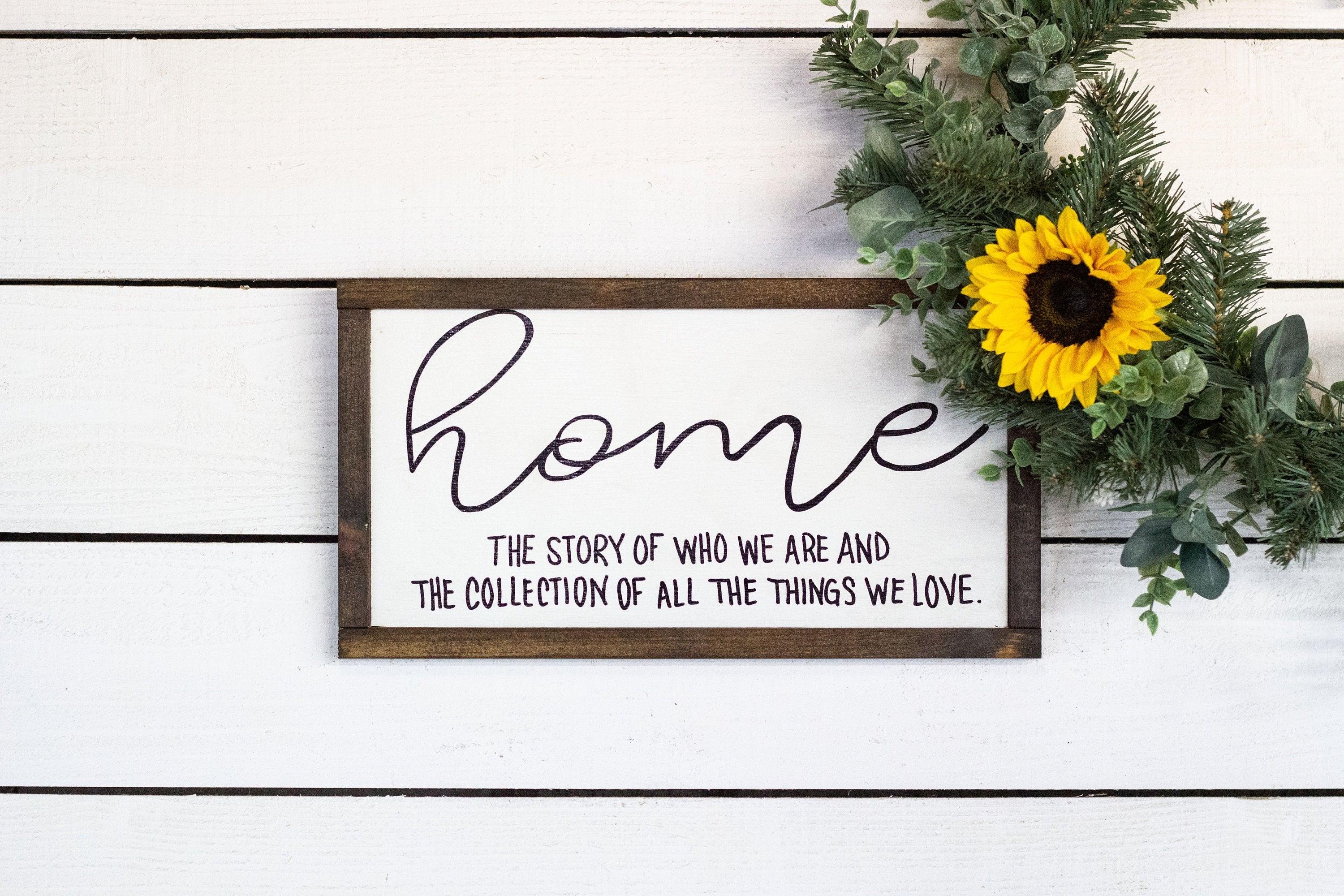 home the story of who we are and the collection of all the things we love - PRHOMZ