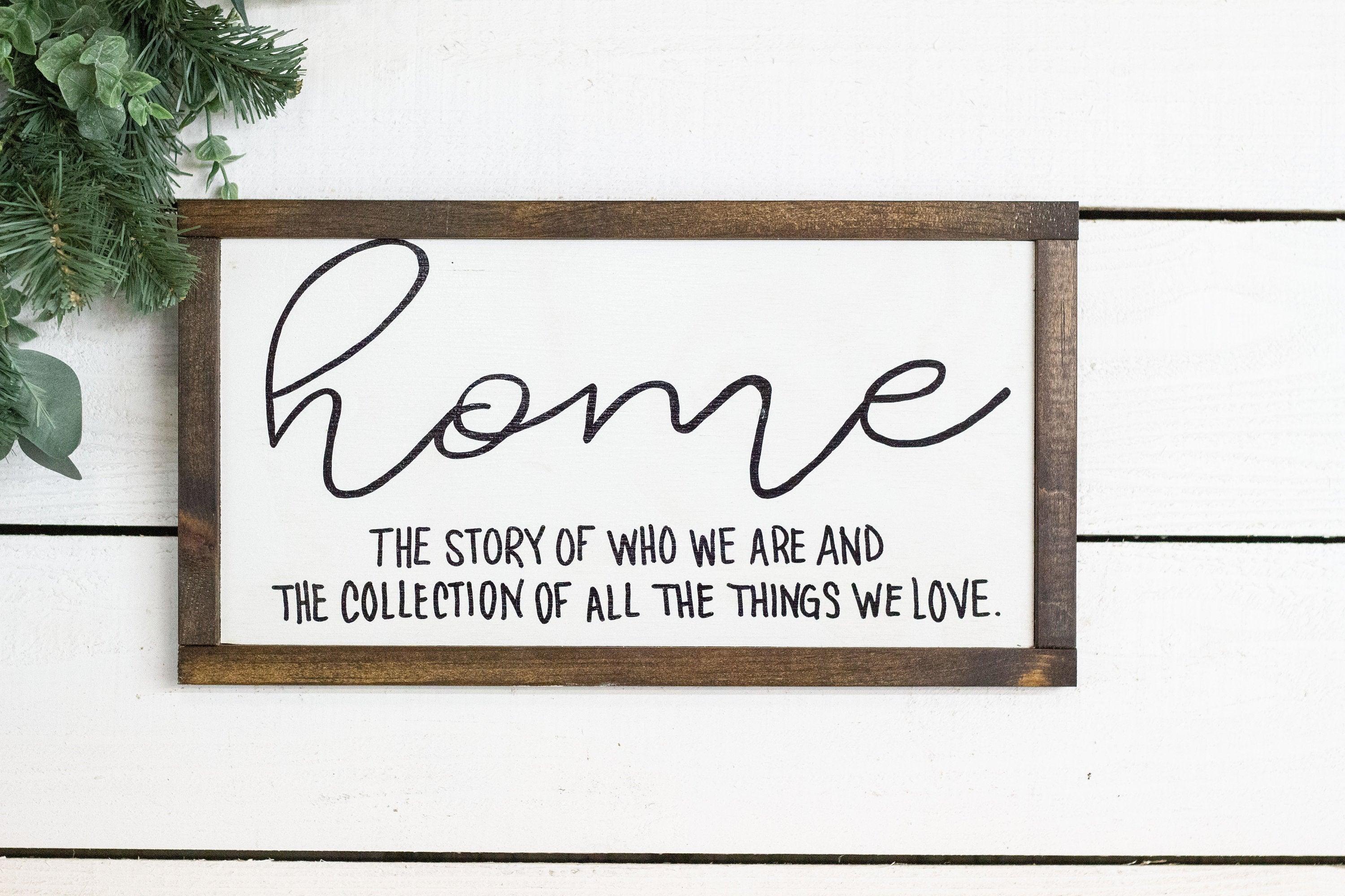 home the story of who we are and the collection of all the things we love - PRHOMZ