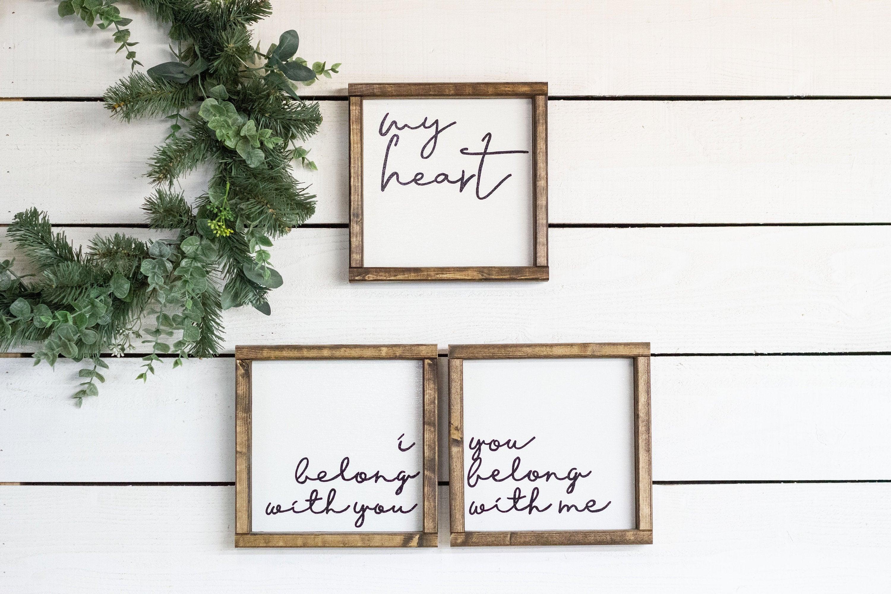 love wood sign - PRHOMZ