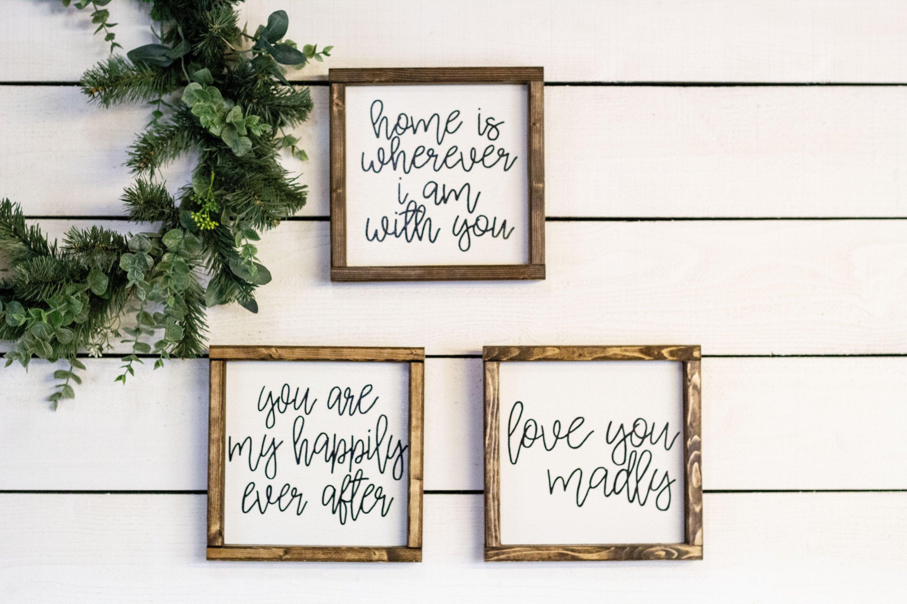 love wood sign - PRHOMZ