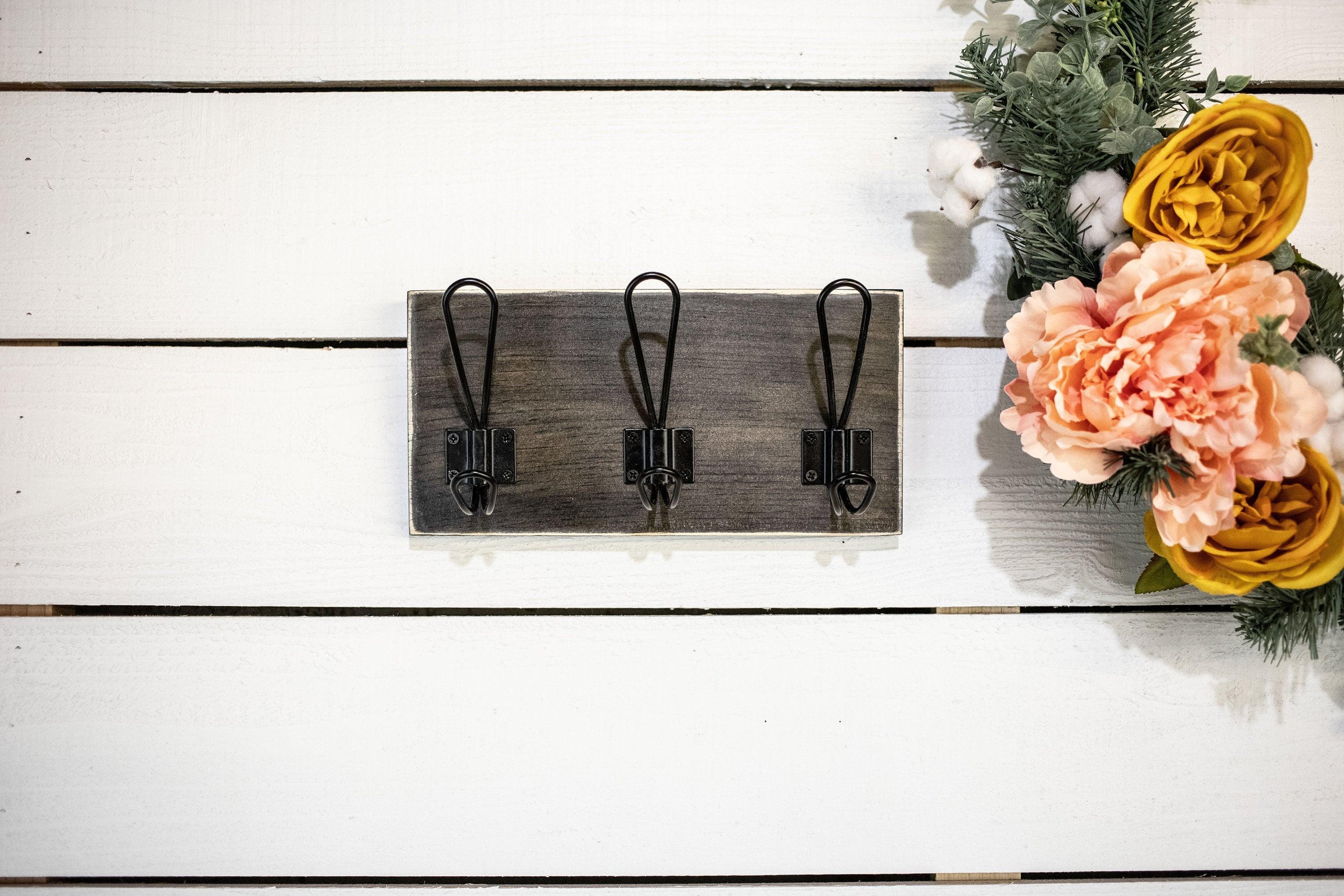 Wall Mount Coat Rack with Farmhouse Hooks - PRHOMZ