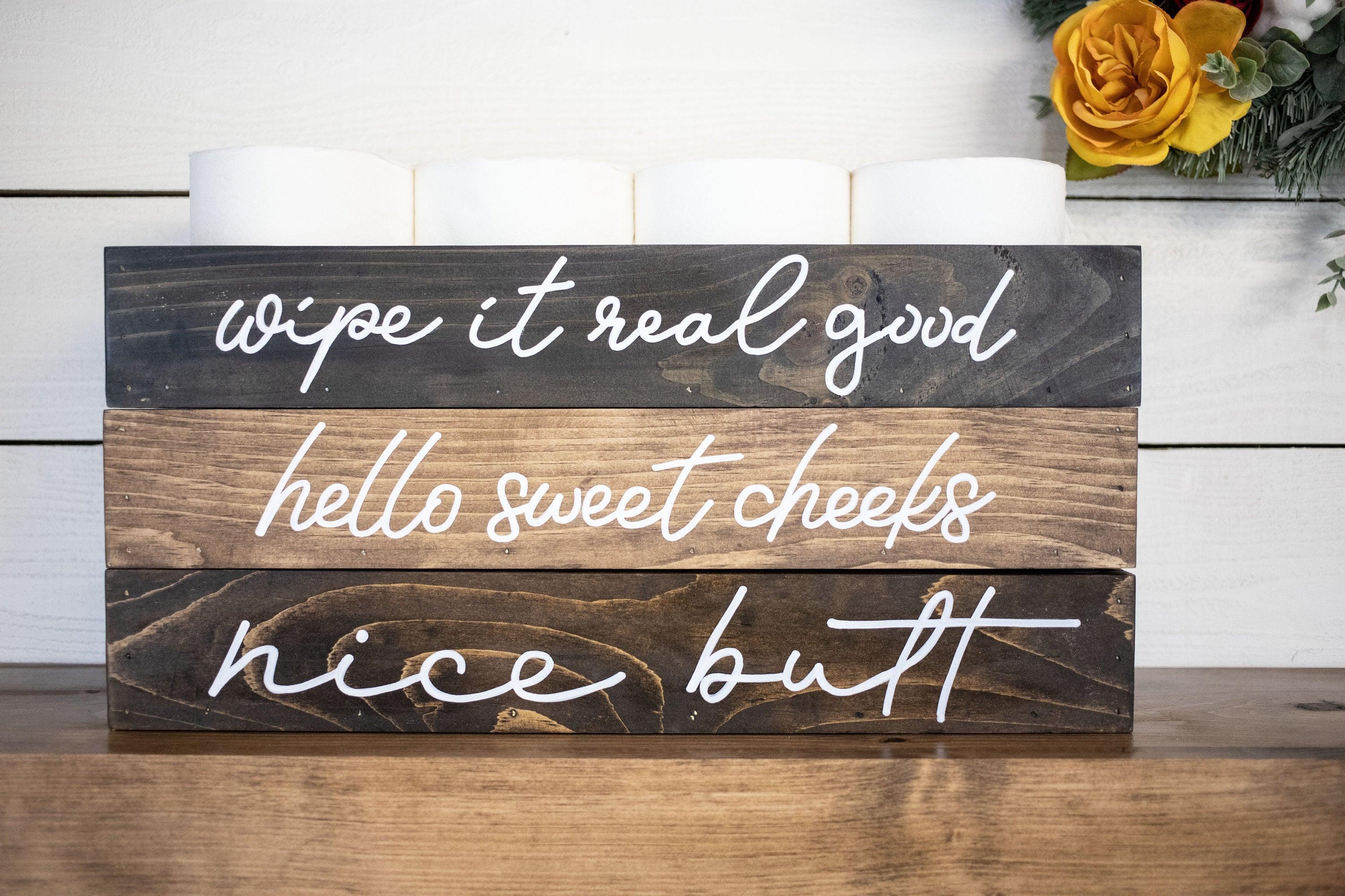 Bathroom Storage Wood Box - PRHOMZ