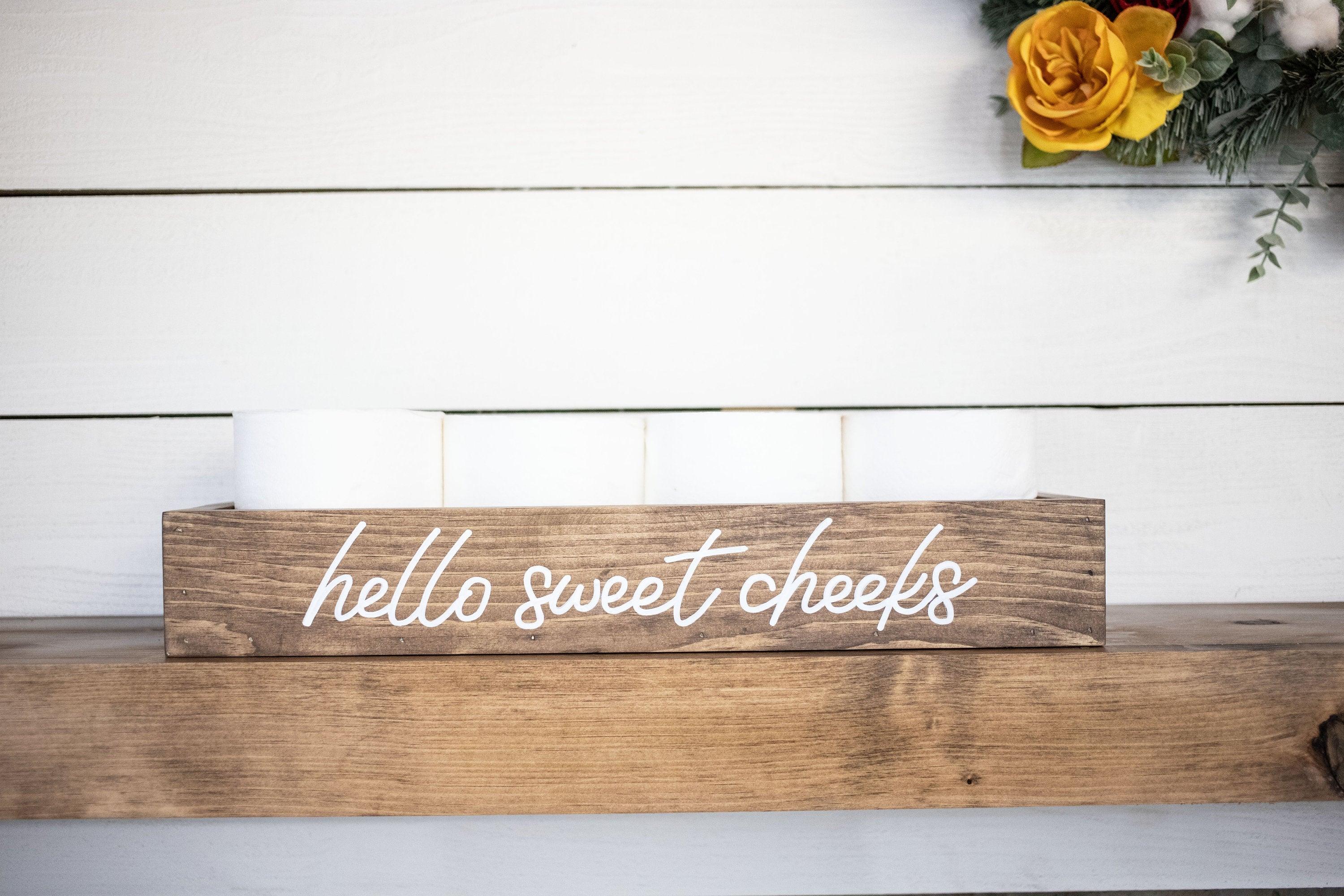 Bathroom Storage Wood Box - PRHOMZ