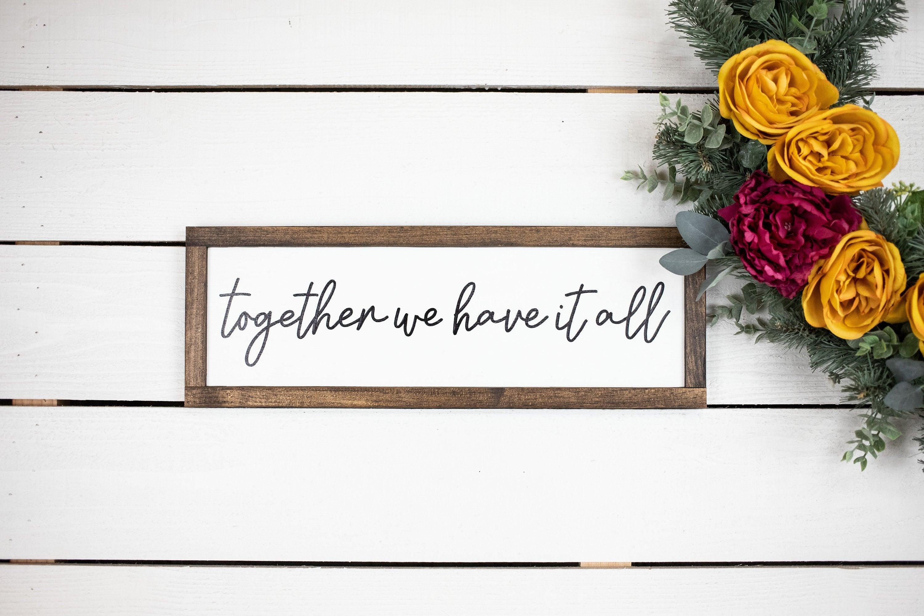 together we have it all - PRHOMZ