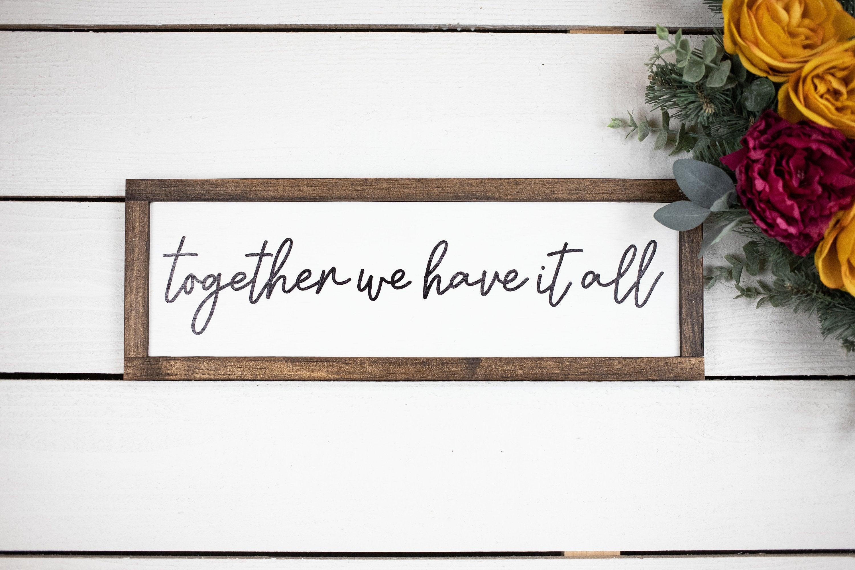 together we have it all - PRHOMZ