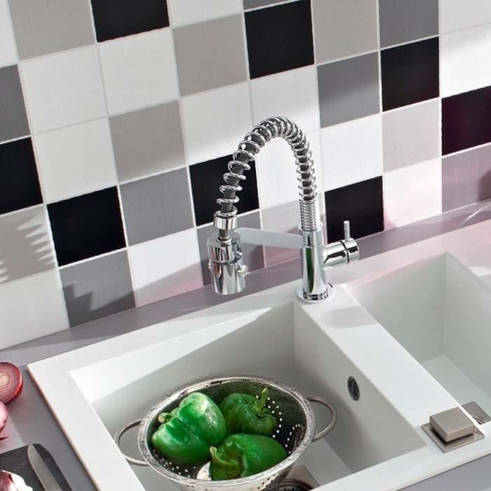 Tile Stickers, Carrelage Adhésif, Backsplash Stickers, Tile Decal, Stair Stickers, Stickers Carrelage, Fliesenfolie, Pack of 32 - SKU:BEPA - PRHOMZ