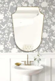 Polo Irregular Italian Style Vanity Mirror