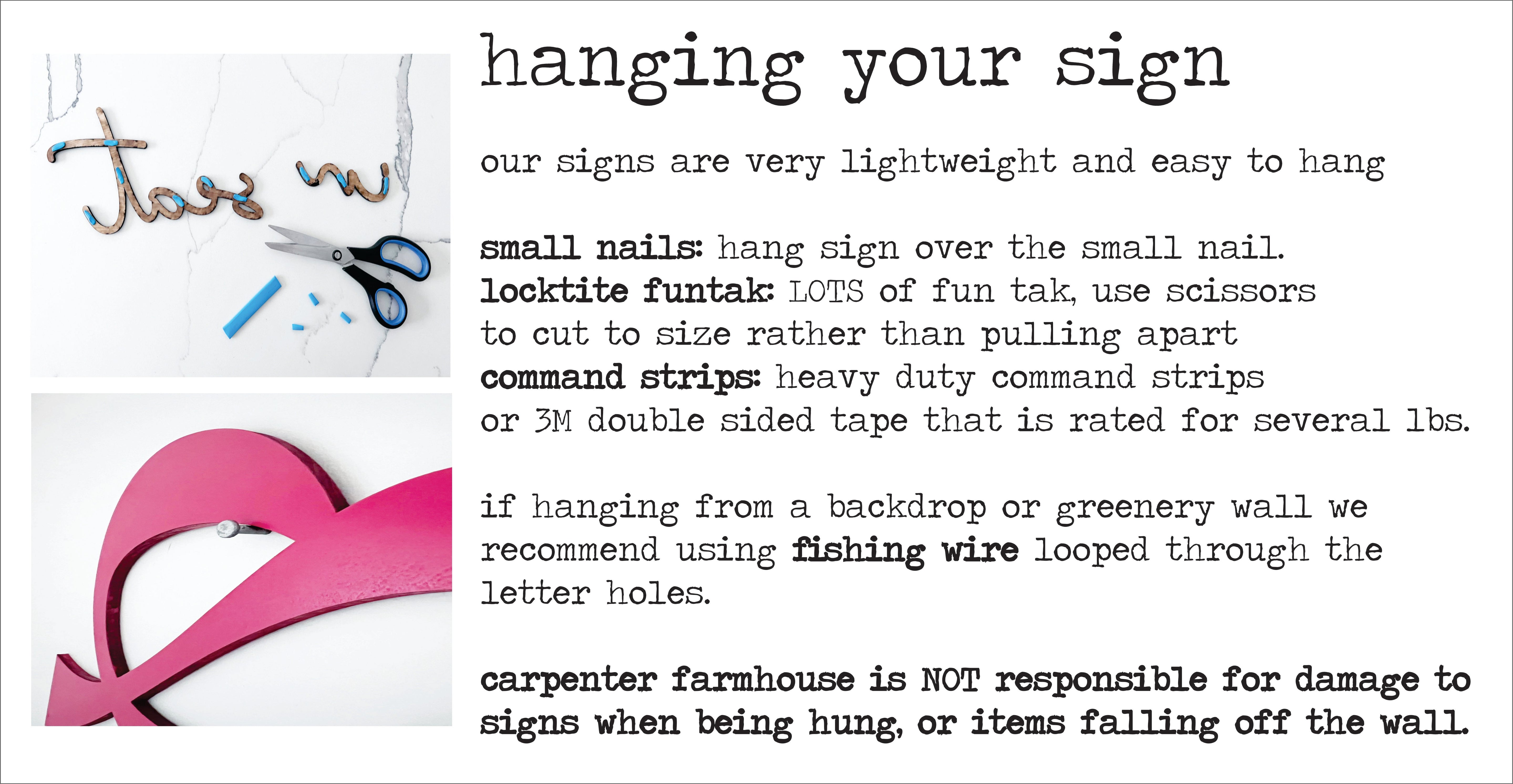 Welcome Wooden Sign
