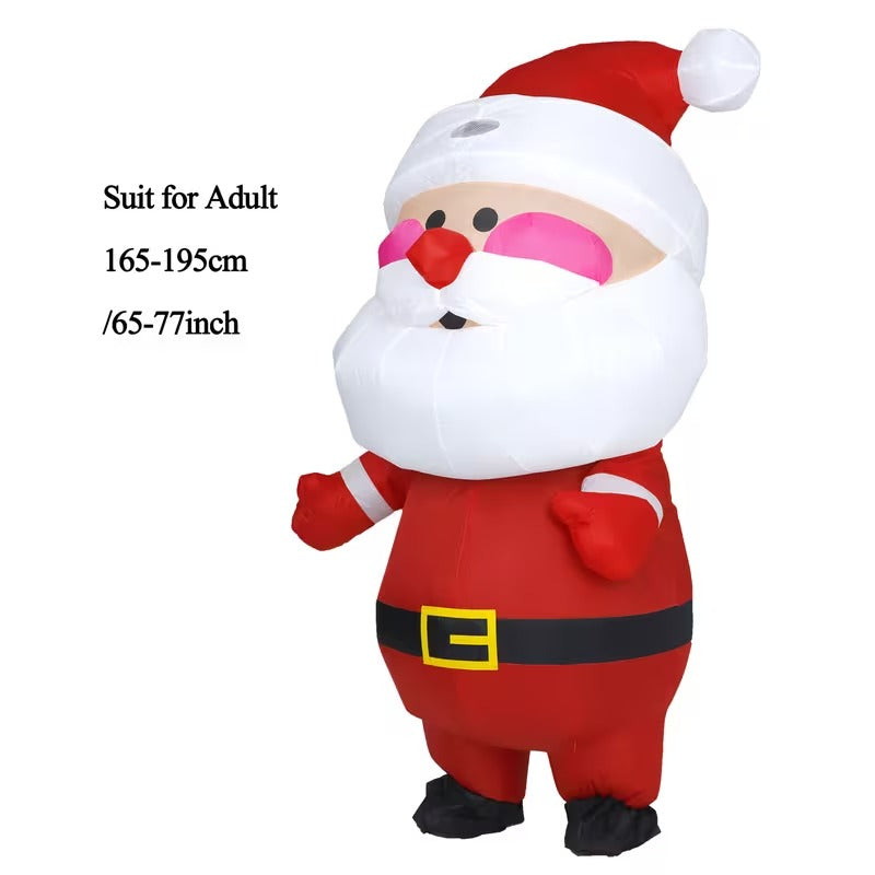 Santa Claus Costume Adult Christmas Outfit-3