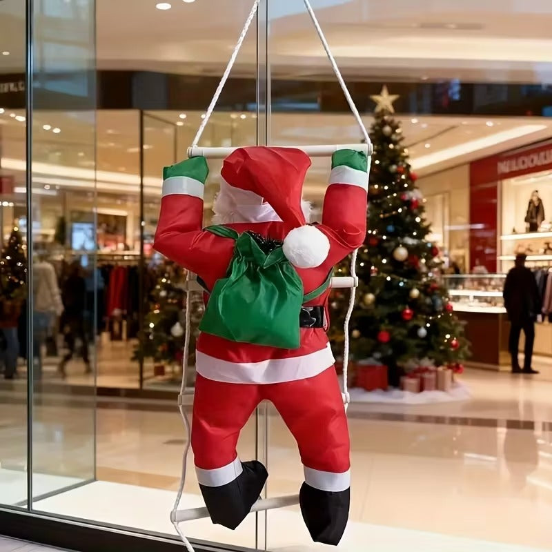 Life-Size Santa Claus Hanging Decoration Display-3