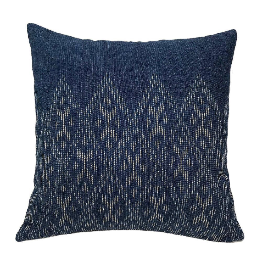 Indigo Diamond Pillow Cover - PRHOMZ