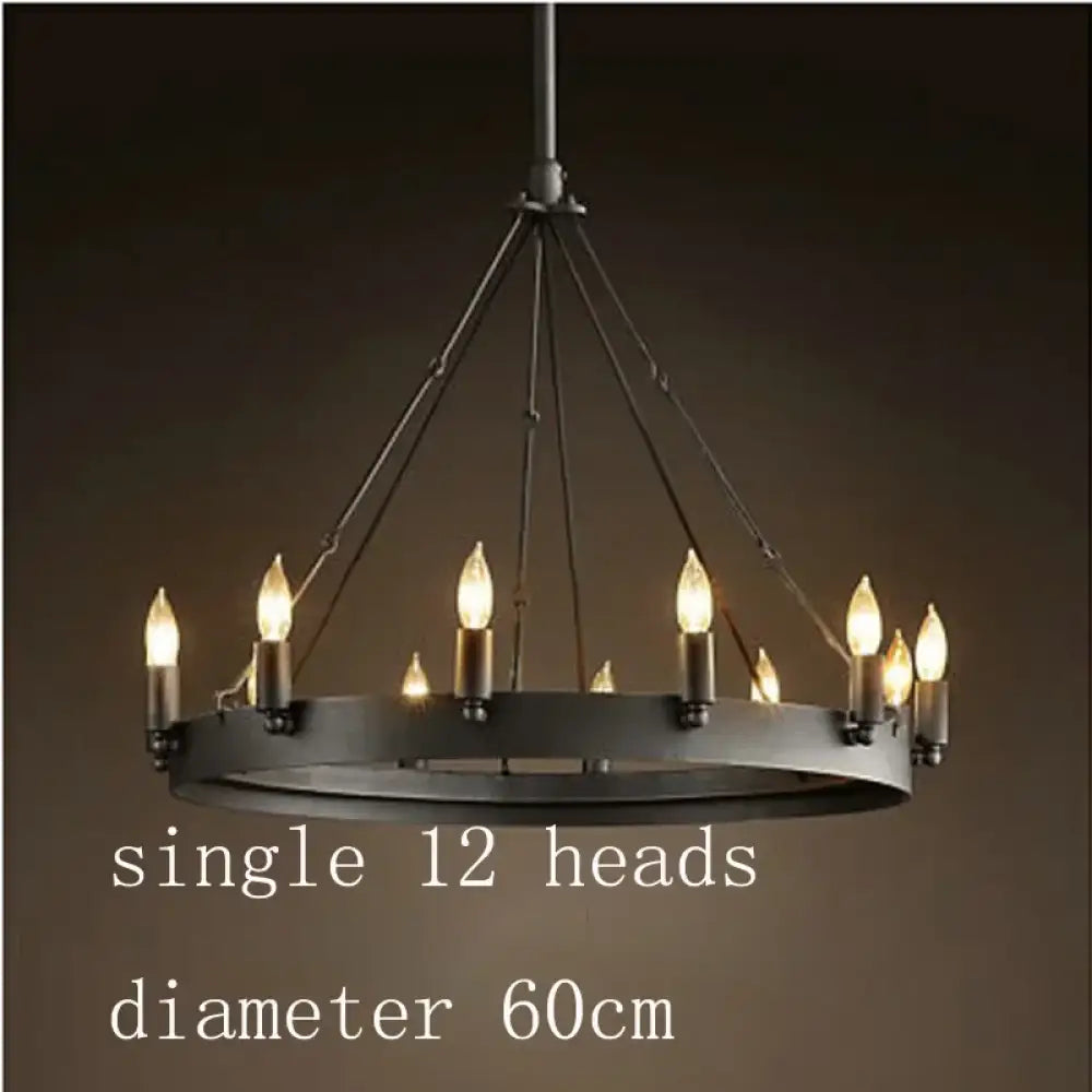 Industrial Vintage Chandelier | Dining Room Home Lighting