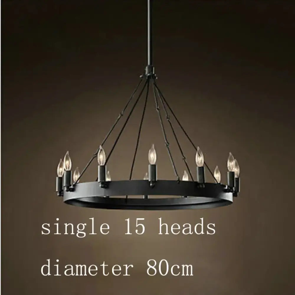 Industrial Vintage Chandelier | Dining Room Home Lighting