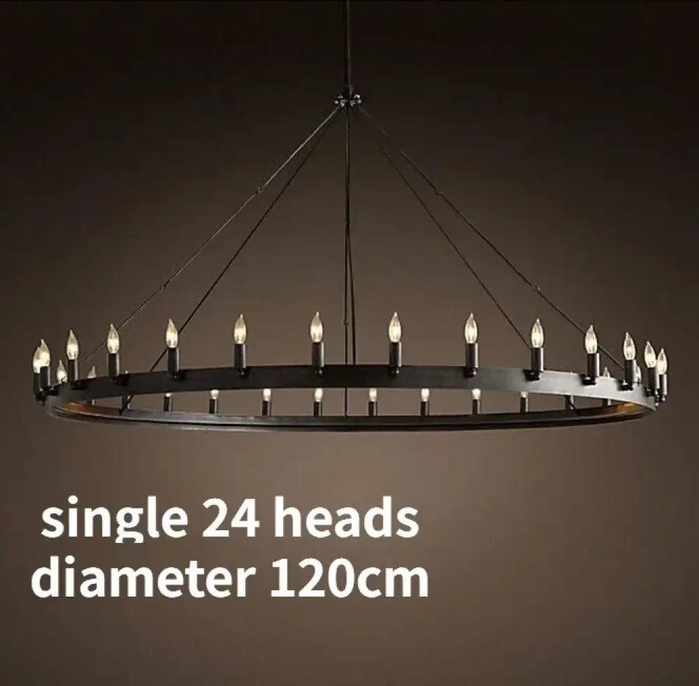 Industrial Vintage Chandelier | Dining Room Home Lighting