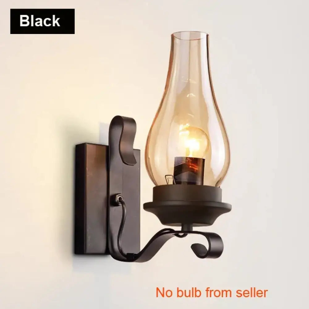 Industrial Wall Sconce | Bedroom & Hallway Home Lighting