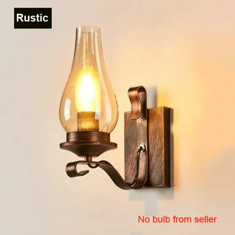 Industrial Wall Sconce | Bedroom & Hallway Home Lighting