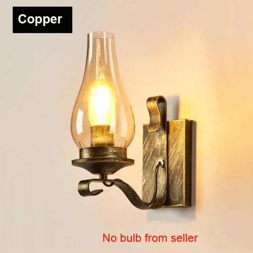 Industrial Wall Sconce | Bedroom & Hallway Home Lighting