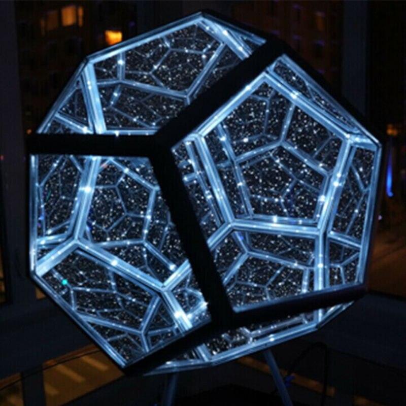 Infinity Dodecahedron Magic Table Lamp - PRHOMZ