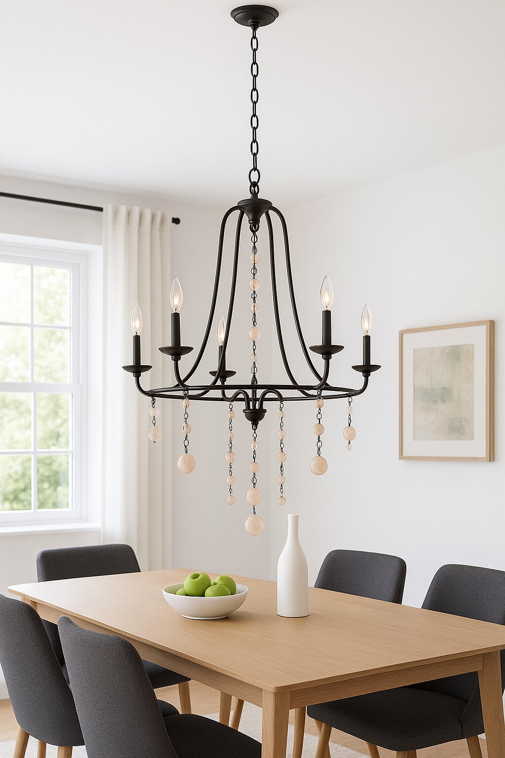 World Imports Matira 5-Light Oil Rubbed Bronze Chandelier