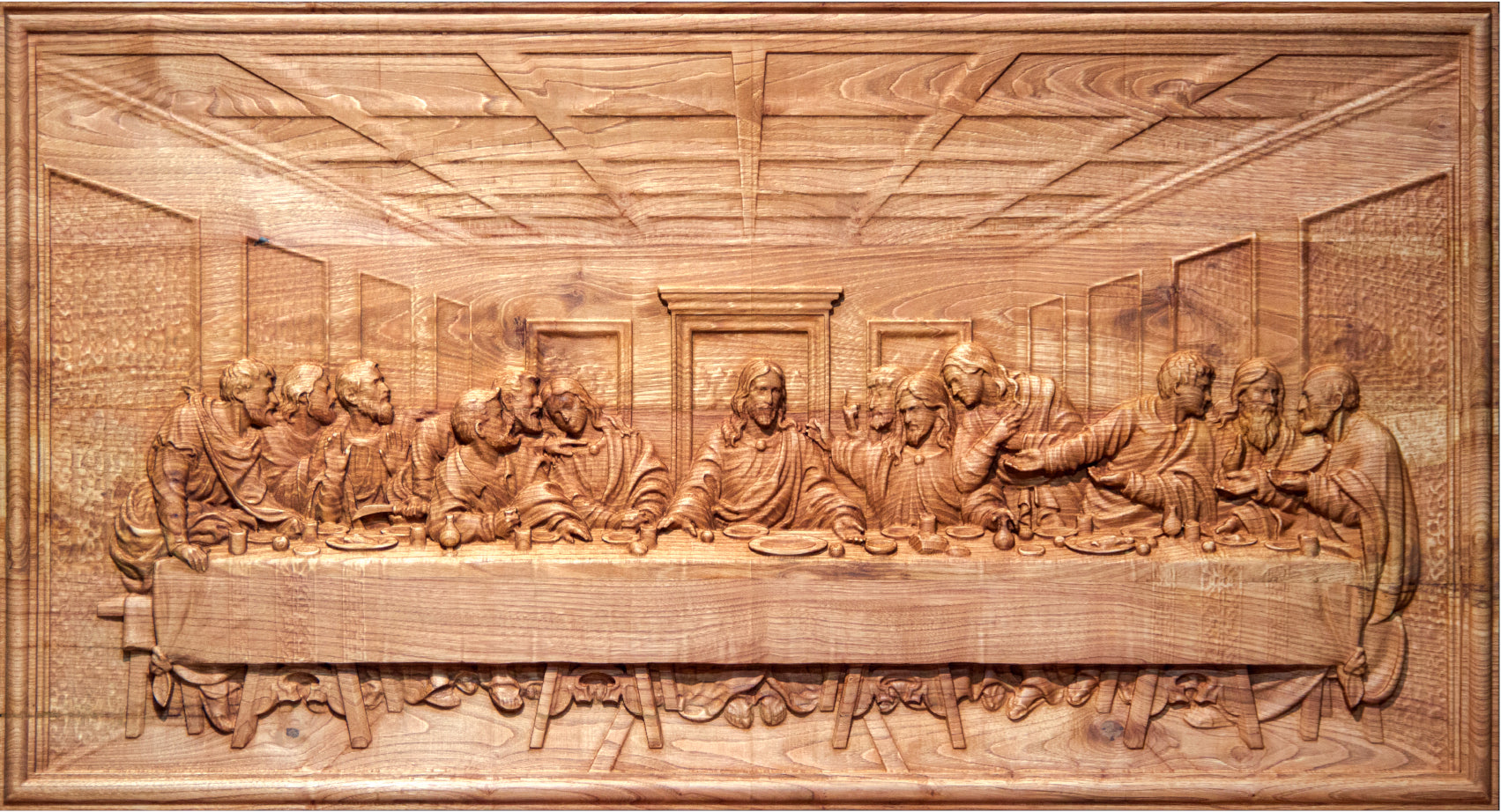 Wooden The Last Supper