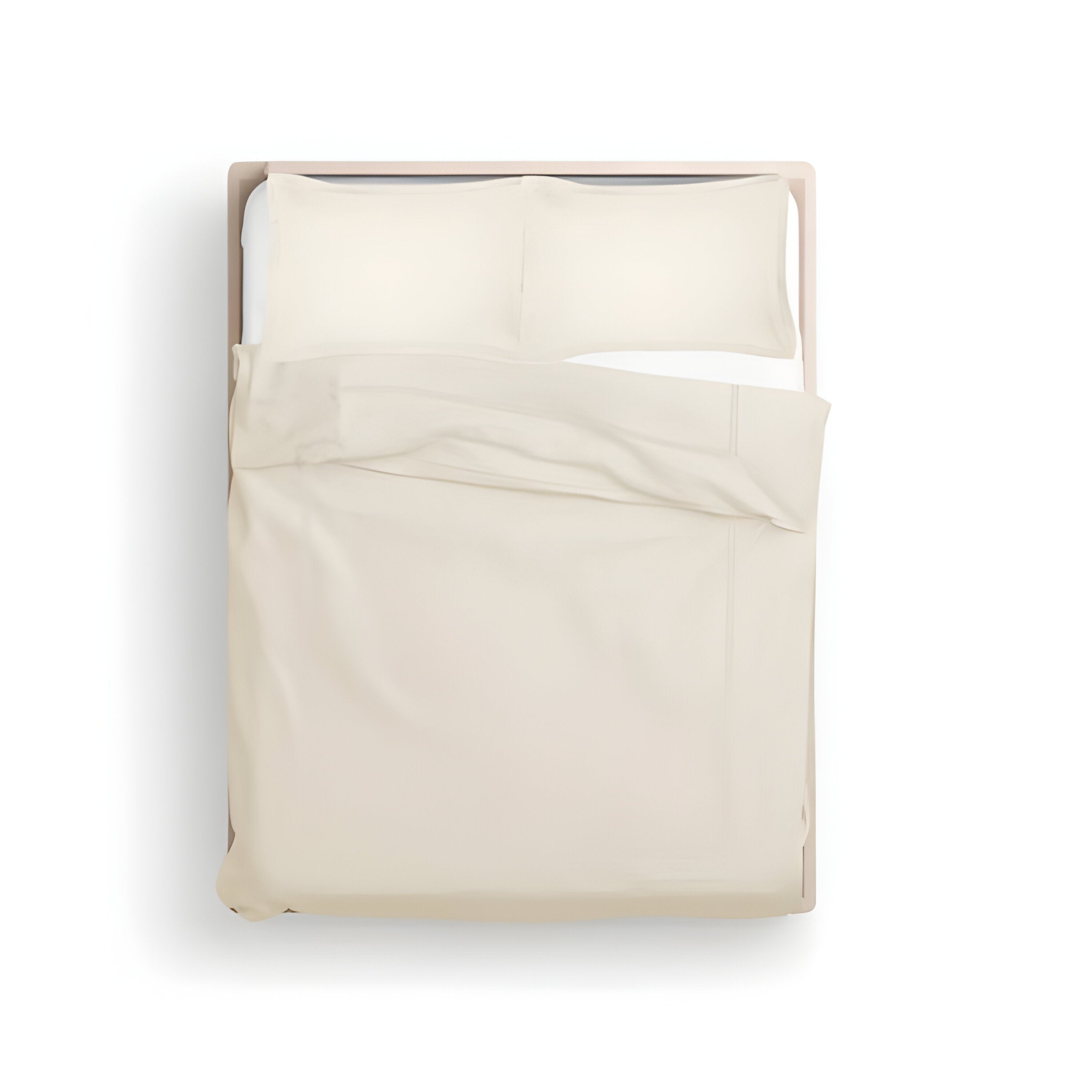 400TC Cotton Luxurious Double Embroidery Sateen Solid Duvet Cover Set