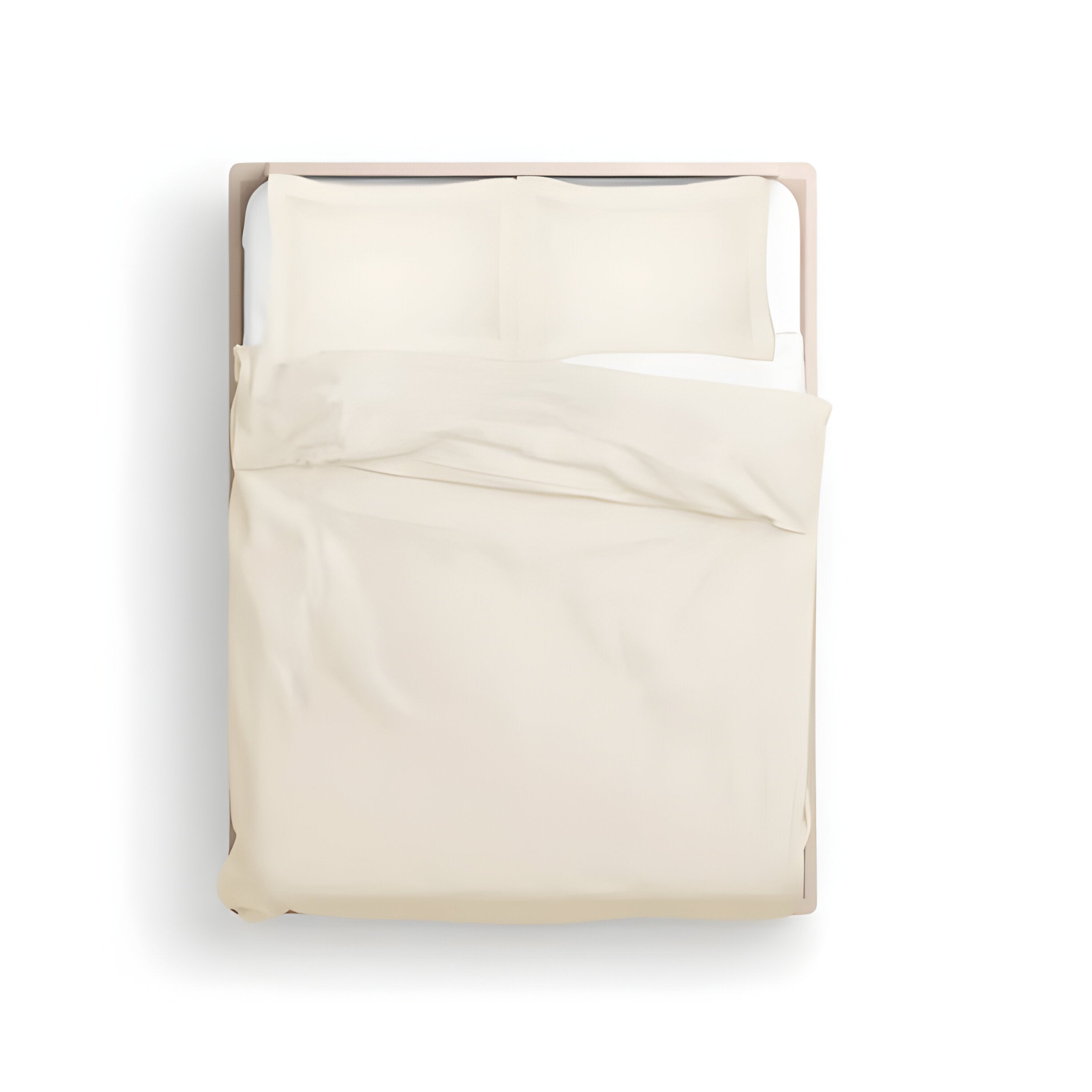 300TC Cotton Percale Solid Duvet Cover Set